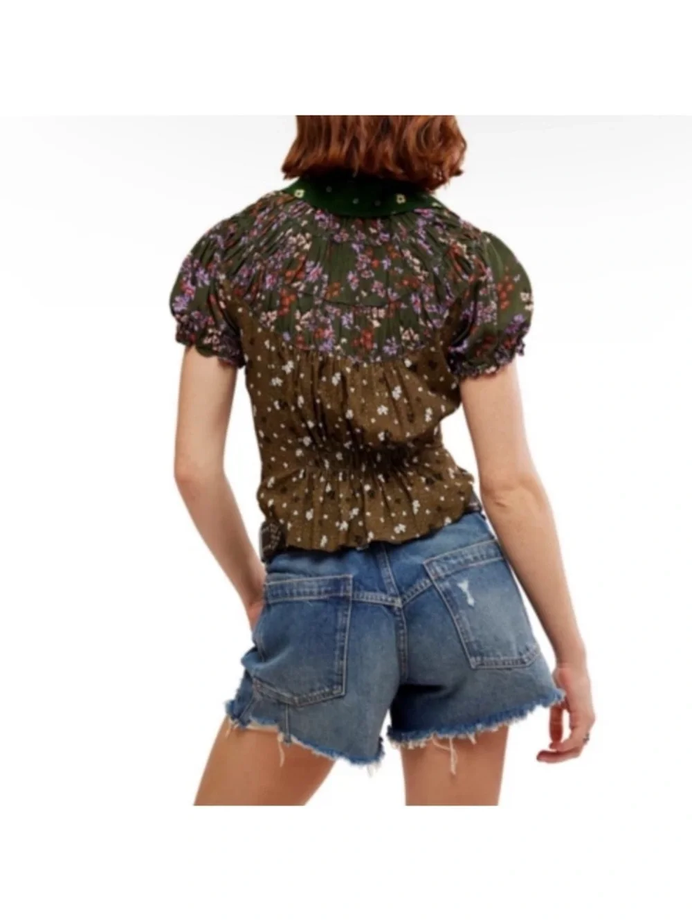 BNWT Free People Bella Button Up Shirt sz S